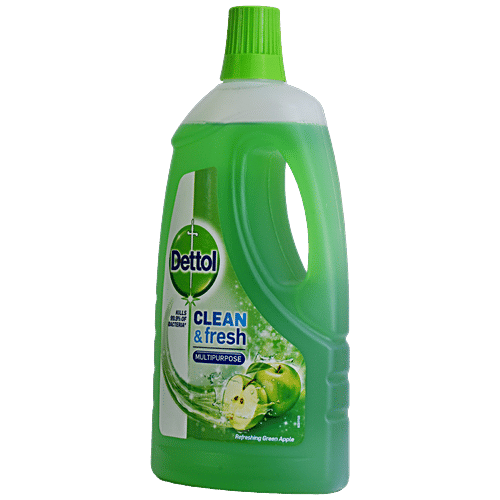 Buy Dettol Floor Disinfectant Surface Cleaner Multipurpose Green Apple Online at Best Price of