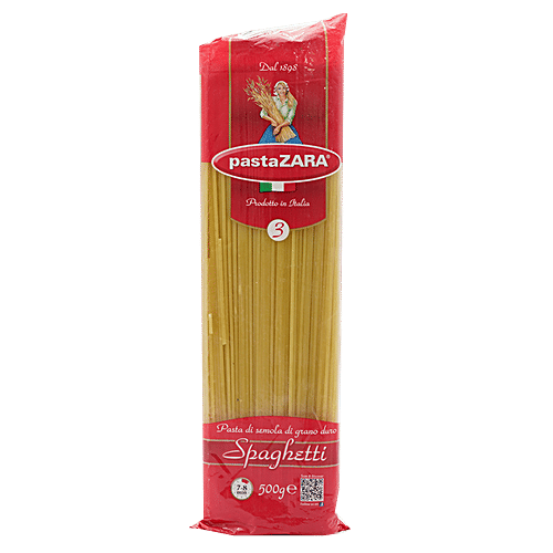 Buy Pasta Zara Spaghetti 500 Gm Pouch Online at the Best Price of Rs