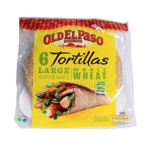 Buy Old El Paso Tortillas Large (Whole Wheat) Online at Best Price of