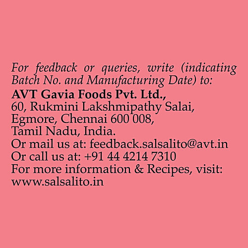 Tex Mex Salsalito Taco Seasoning Mix, 80 g Jar Authentic Mexican Taste
 Great Tasting Fillings