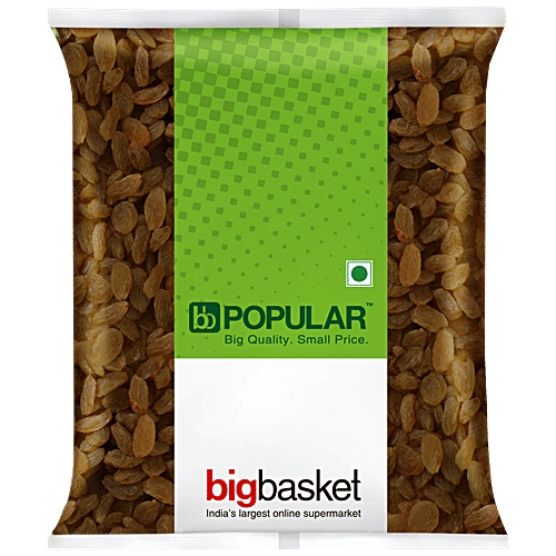 bb Popular Raisins/Endudraksa - Indian, 200 g Pouch 