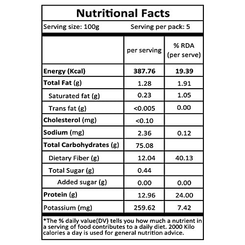 Organic Tattva Organic Wheat Dalia, 500 g Pouch Fiber Rich