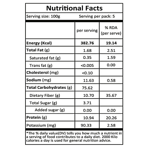 Organic Tattva Organic Maida, 500 g Pouch Fiber Rich