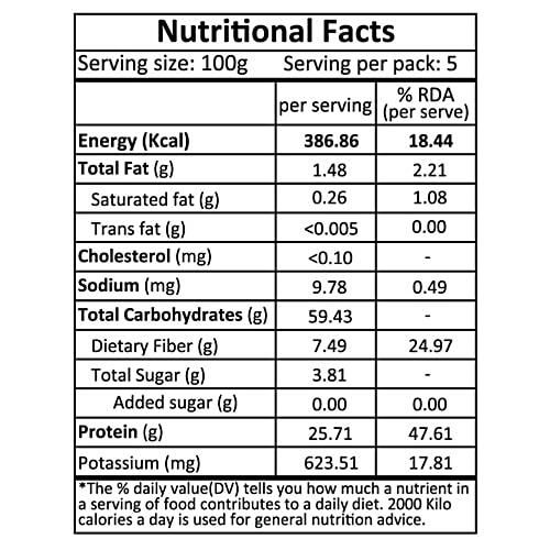 Organic Tattva Organic Masoor Dal Split, 500 g Pouch Gluten Free, No Additives