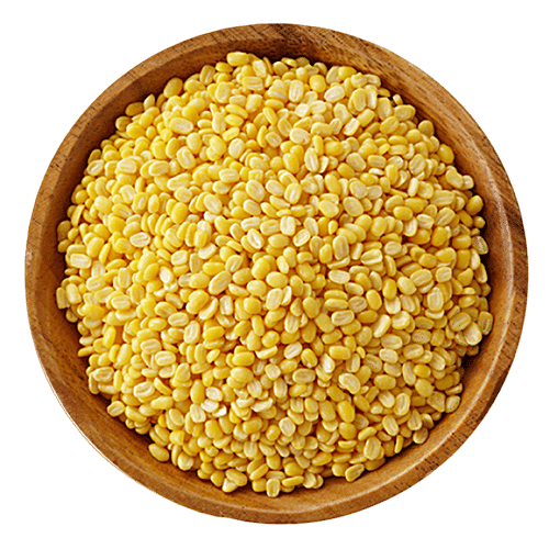 Organic Tattva Organic Moong Dal/Dhuli, 500 g Pouch Gluten Free, No Additives