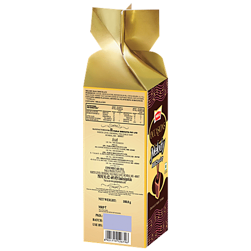 Parle Occasions Melody Chocolaty - Chocolate Filled Toffees, 188.8 g Carton 