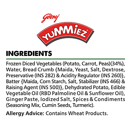 Yummiez Veg. Burger Patty, 340 g  