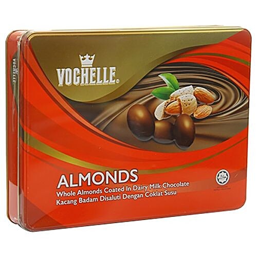 Buy Vochelle Coated Almond In Dairy Milk Chocolate 325 Gm Online At