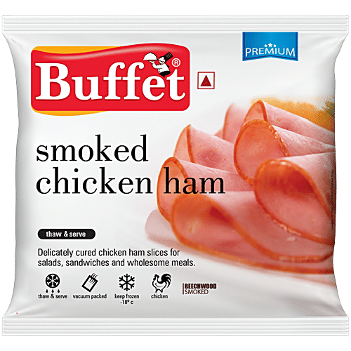 Buffet  Smoked Chicken Ham - Ready To Serve, 200 g Pouch Contains No Beef in Any Form