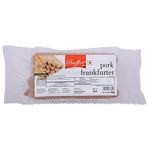 Buffet  Pork Frankfurter - Heat & Serve, 500 g Pouch 