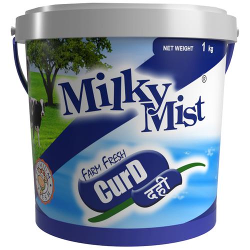 Milky Mist Farm Fresh Curd/Dahi - Premium, No Preservatives, 1 kg Cup 