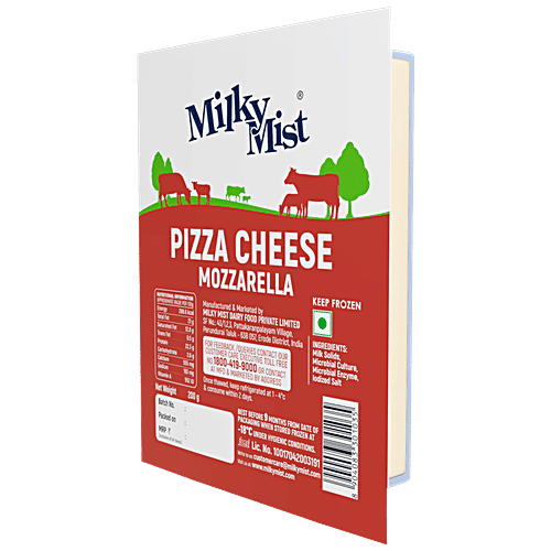 Buy Milky Mist Cheese Mozzarella Pizza 200 Gm Pouch Online At Best