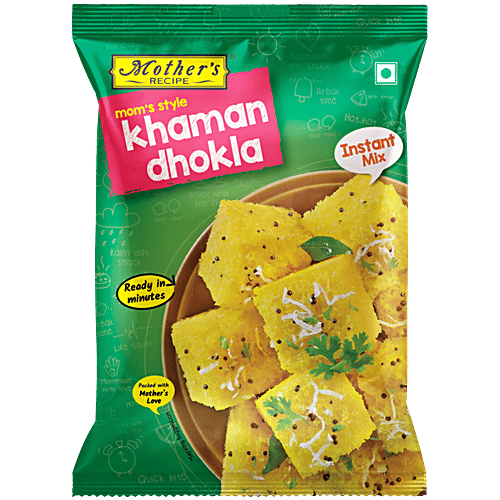 Mother's Recipe Khaman Dhokla Instant Mix, 180 g Pouch Zero Trans Fat