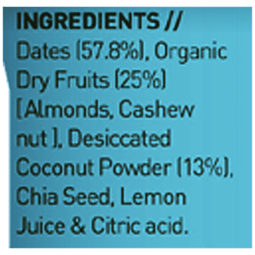 Nourish Organics Refresh - Coconut Lime Bar, Plant Based Protein, Instant Energy, 30 g  Gluten Free