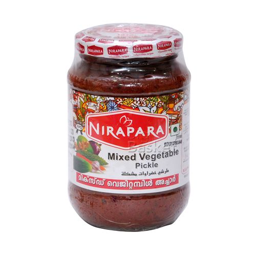 Nirapara Pickle - Mixed Vegetable, 400 g Bottle 
