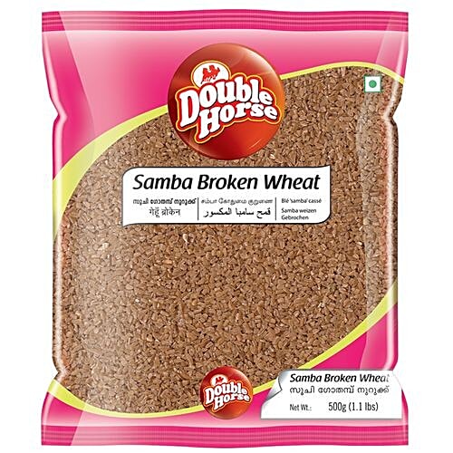 Double Horse Wheat - Samba Broken, 500 g Pouch 