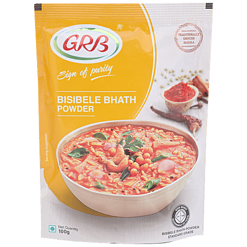 Grb Powder - Bisibele Bhath, 100 g Pouch 