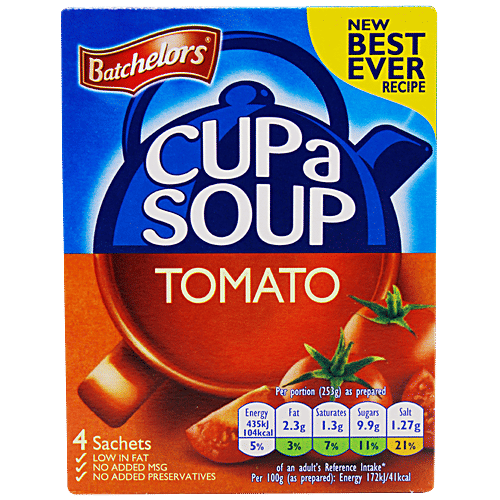 Batchelors Cup A Soup - Tomato, 93 g Carton 
