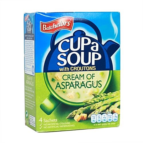 Batchelors Cup a Soup - Croutons Cream of Asparagus, 117 g Carton 