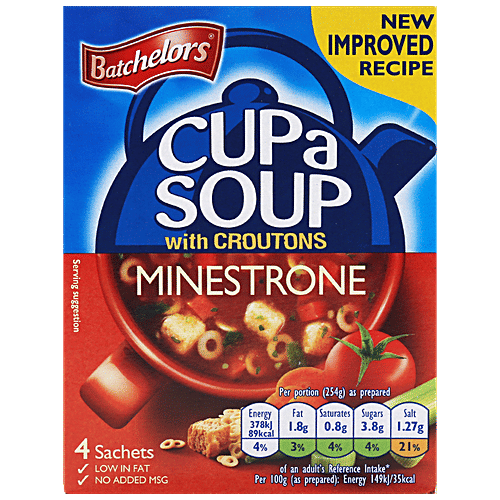 Batchelors Cup a Soup - Minestrone, 94 g Carton 