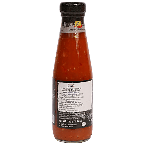 REAL THAI Sesame Hot Sauce, 200 ml Bottle No Cholesterol, No Trans Fat