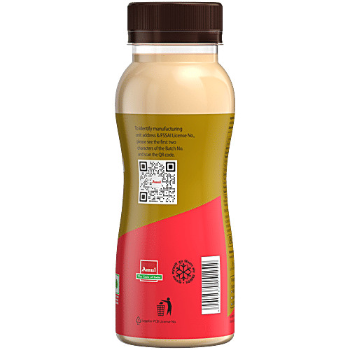 Amul Kool Classic Badam Flavoured Milk, 180 ml PET Bottle 