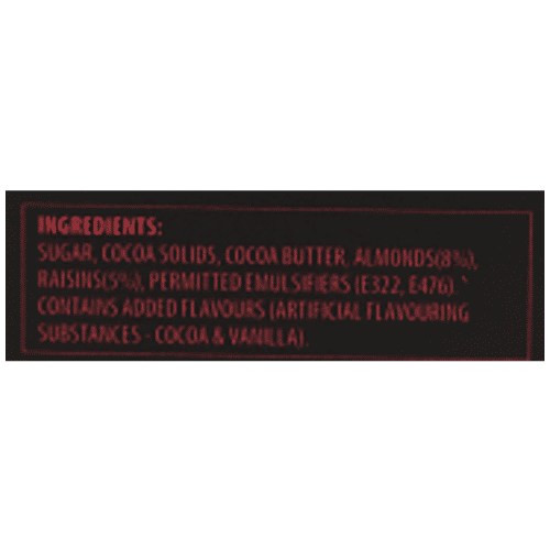 Amul Fruit N Nut Dark Chocolate, 150 g Carton Zero Trans Fat, 55% Rich In Cocoa