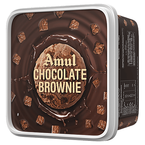 Buy Amul Real Ice Cream Chocolate Brownie 1 lt Tub Online at Best Price. of Rs 230 bigbasket