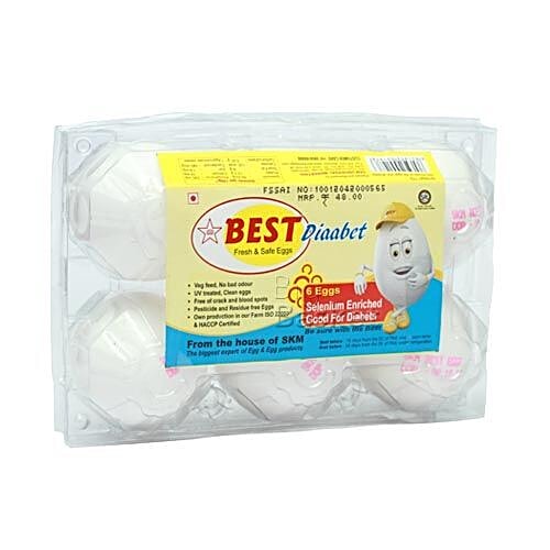 Best Diaabet Egg - Selenium Enriched Good for Diabetes, 6 pcs Pouch 