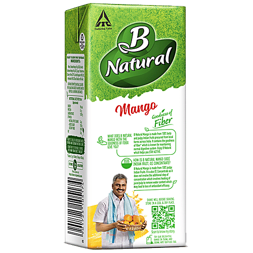 Buy B Natural Juice Mango 200 Ml Carton Online at the Best Price of Rs