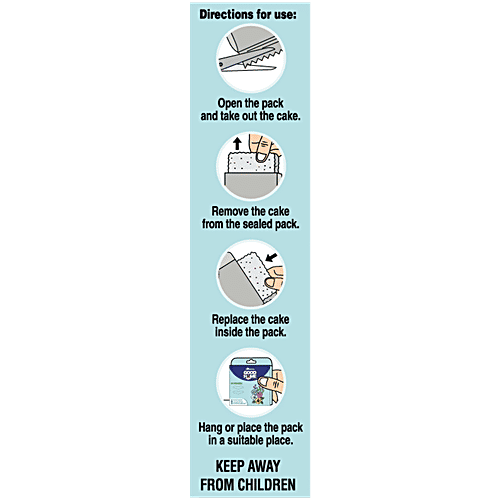 Good Home Air-Freshener Floral For Bathrooms, Suitcases, Cupboards, Shoe Racks | Long-Lasting Fragrance, 75 g With Improved Longer Lasting Fragrance