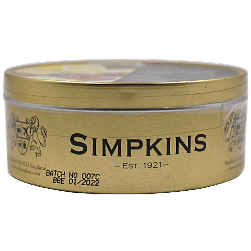 Simpkins  Travel Sweets - Citrus Lemon & Sour Cherry, 200 g Tin 