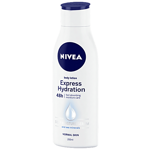 Nivea Express Hydration Body Lotion For Men & Women For Fast Absorption, 200 ml  
