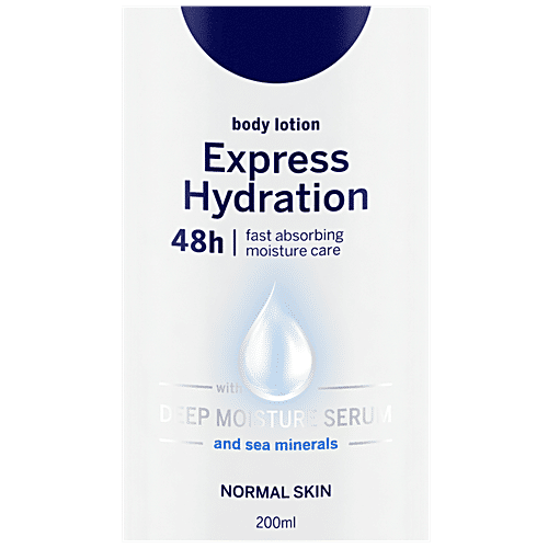 Nivea Express Hydration Body Lotion For Men & Women For Fast Absorption, 200 ml  