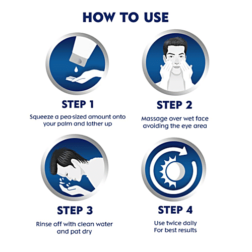 Nivea Oil Control Face Wash - For Oily Skin, With 10x Vitamin C Effect, 100 g