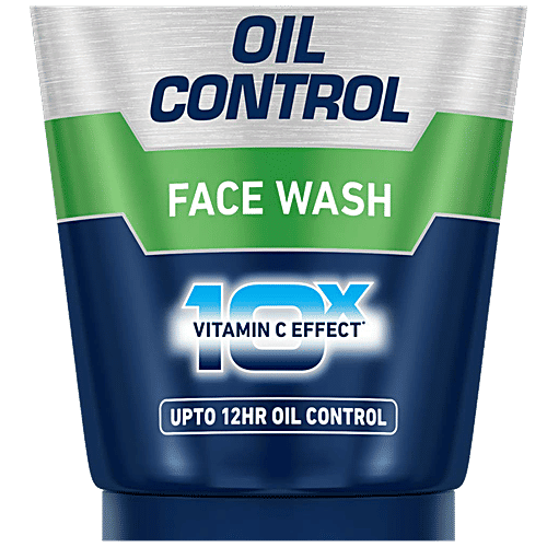 Nivea Oil Control Face Wash - For Oily Skin, With 10x Vitamin C Effect, 100 g
