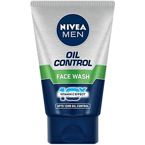 Nivea Oil Control Face Wash - For Oily Skin, With 10x Vitamin C Effect, 100 g