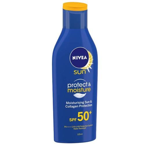 Buy Nivea  Sun Lotion Sun Moisturising Spf 50 125 Ml Bottle 