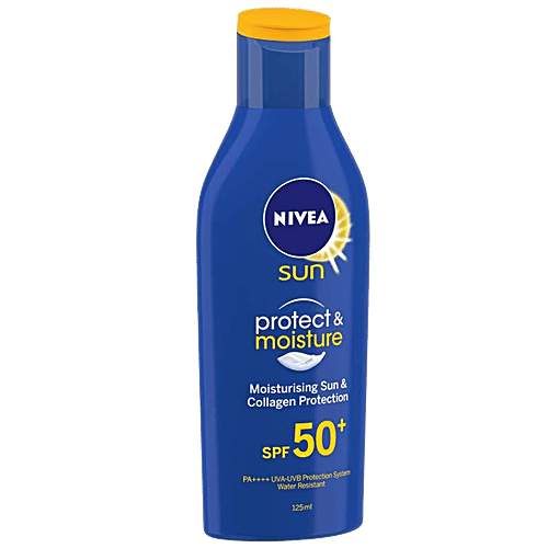 Buy Nivea  Sun Lotion Sun Moisturising Spf 50 125 Ml Bottle 