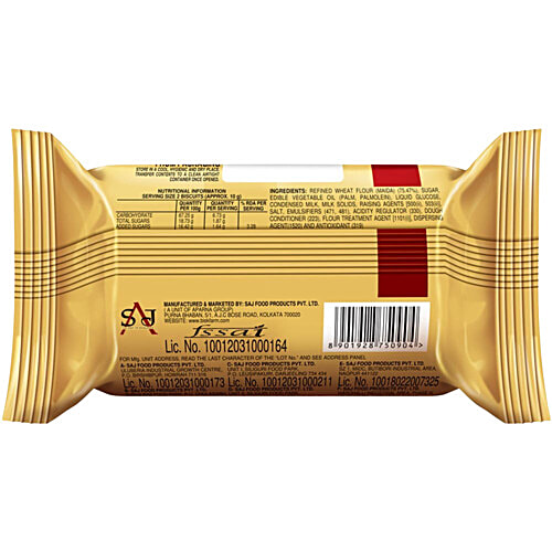 Bisk Farm Rich Marie Biscuits, 75 g Pouch No Trans Fat & Cholesterol