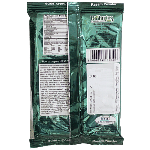 Buy Brahmins Rasam Powder Online at Best Price of Rs 37 bigbasket