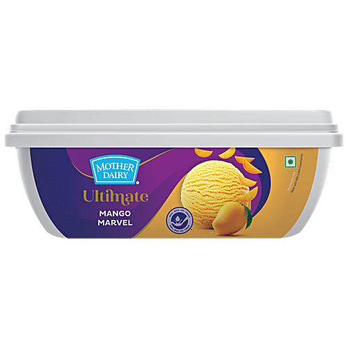 Buy Mother Dairy Fruit Classic Ice Cream Mango Marvel 1 Lt Box Online