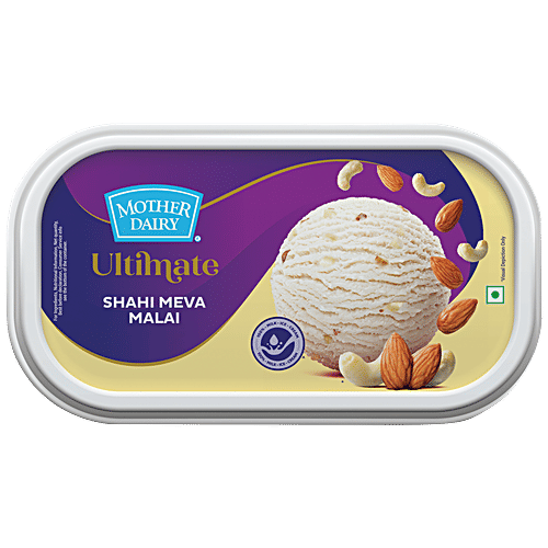 Buy Mother Dairy Ice Cream Shahi Meva Malai Basundhi Kheer Flavour 1 Lt