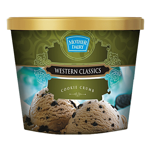 Buy Mother Dairy Western Classic Ice Cream Cookie Crumb Flavour Novet