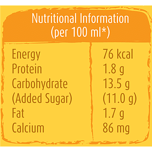 Mother Dairy Lassi - Mango, 180 ml Bottle