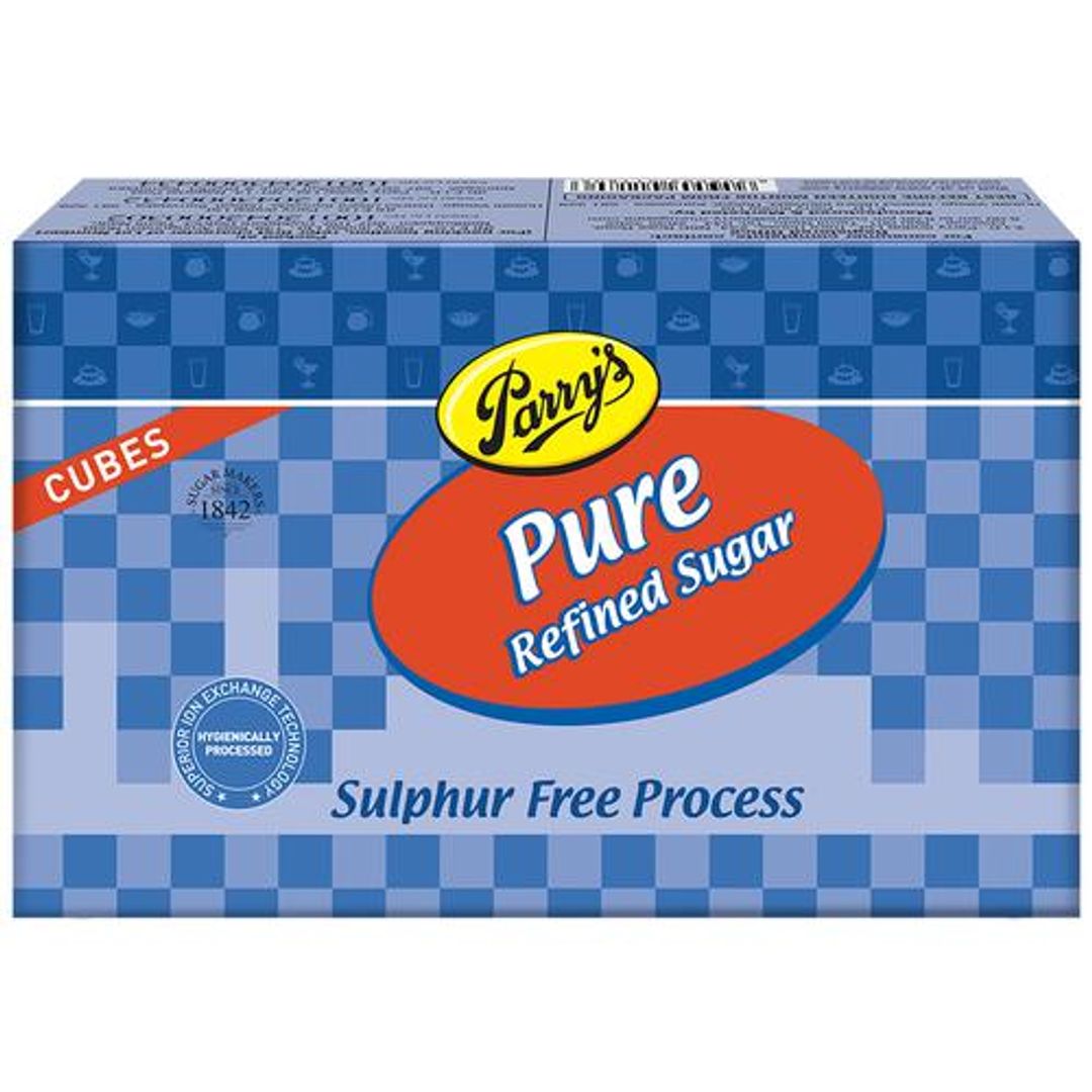 Parry's Pure Refined - Sugar, Sulphur Free/Sakkare, Cubes, 500 g Carton