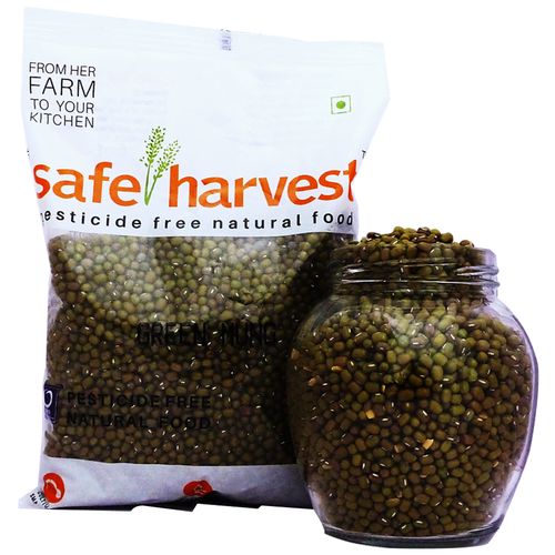 Safe Harvest Green Mung, 500 g  Pesticide Free