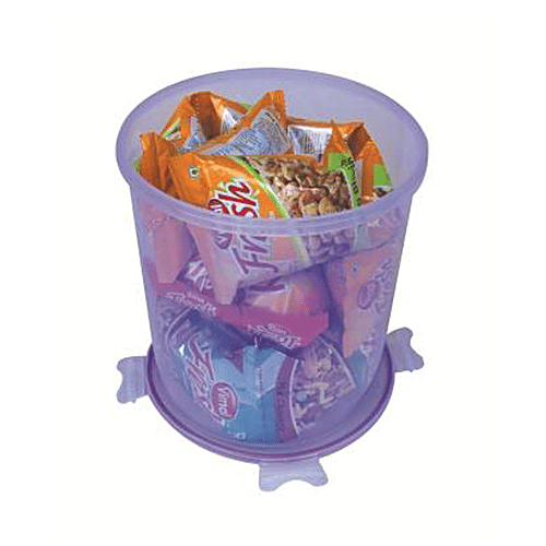 Princeware Click N Seal Canister Microwaveable Plastic Container - L5906-VL, 5.775 L  