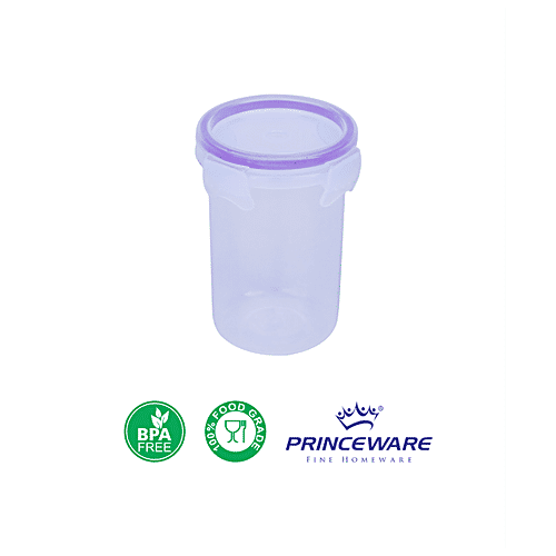 Princeware Click N Seal Microwaveable Plastic Container - Sipper, L5981-VL, 380 ml