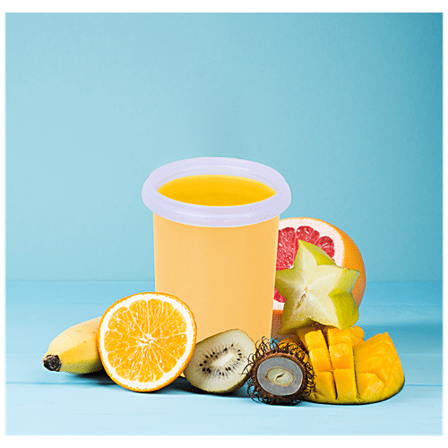 Princeware Click N Seal Microwaveable Plastic Container - Sipper, L5981-VL, 380 ml